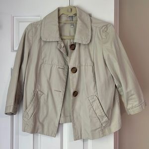 Old Navy Size M Khaki Cropped Blazer